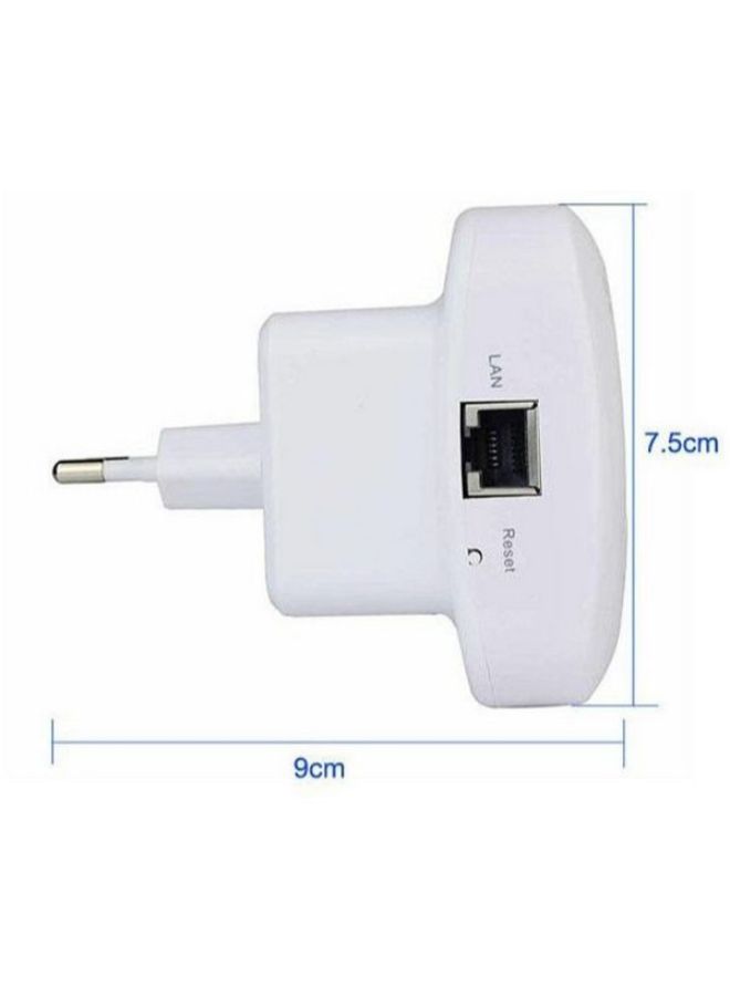 Generic - Wireless Wi-Fi Repeater For Router reless Mbps White/Black - Image 1
