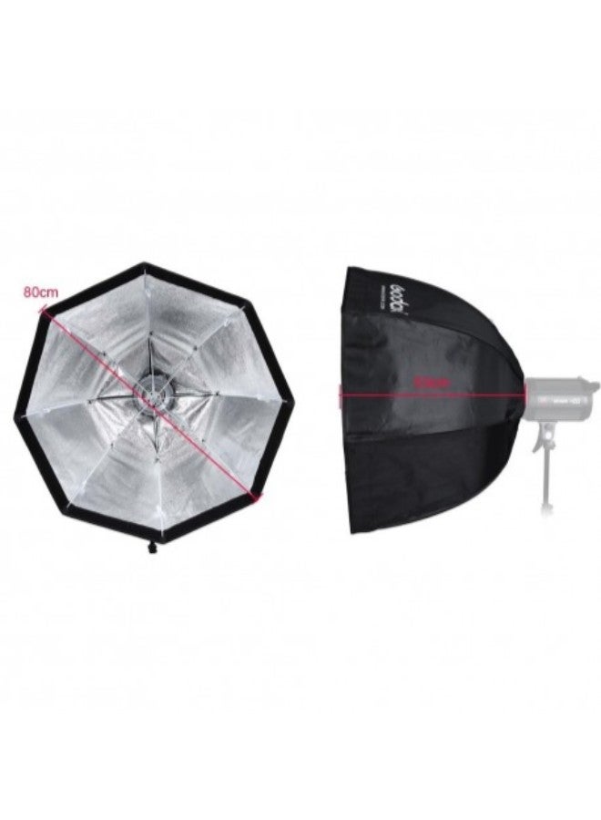 Godox - Octa Umbrella Softbox with grid bowens mount 120 cm - Image 1