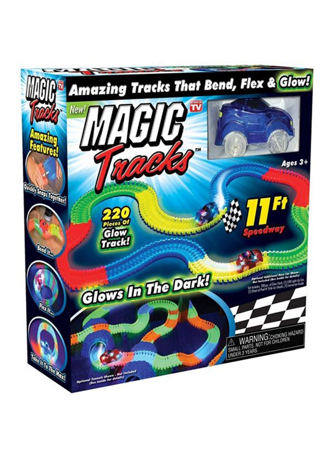 ماجيك تراكس مضمار سباق مذهل بمسارات سحرية من أونتيل، بتصميم مرن وقابل للطي، ويضيء في الظلام - Image 1