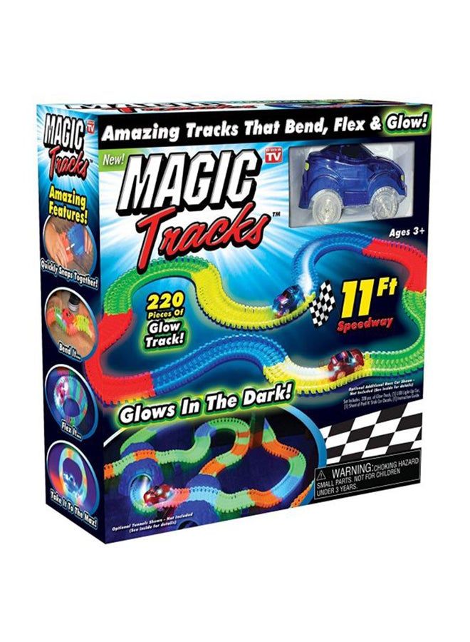 ماجيك تراكس لعبة مسار السباق القابل للانحناء والمرونة والتوهج من ماجيك تراكس - كما تراه على التليفزيون - Image 1