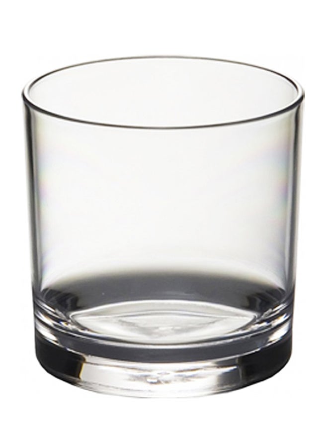 كوب زجاجي من البولي كربونات شفاف 350سم - Image 1