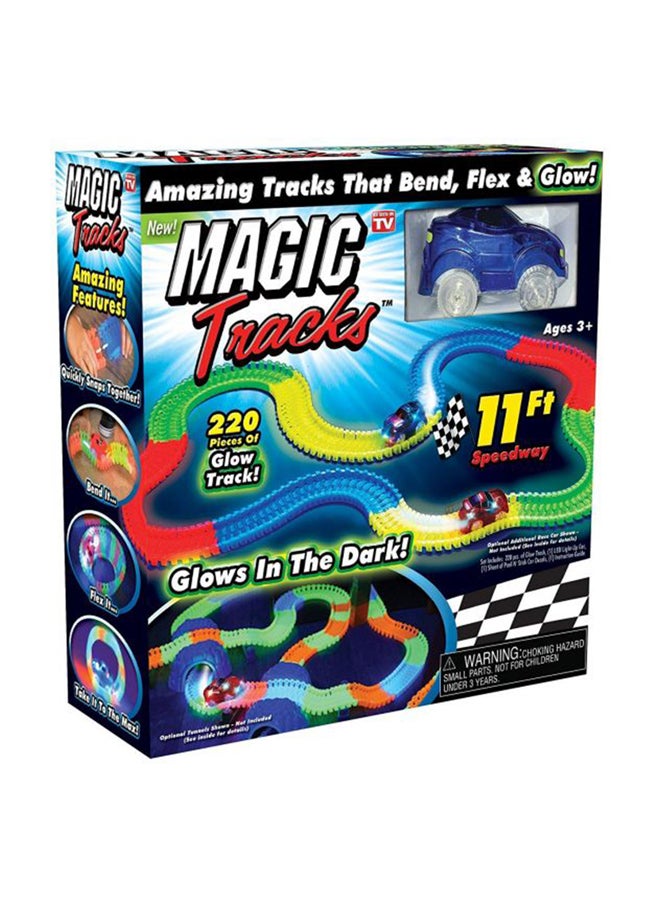 Magic Tracks The Amazing Racetrack That Can Bend, Flex And Glow - As Seen On Tv - Image 1