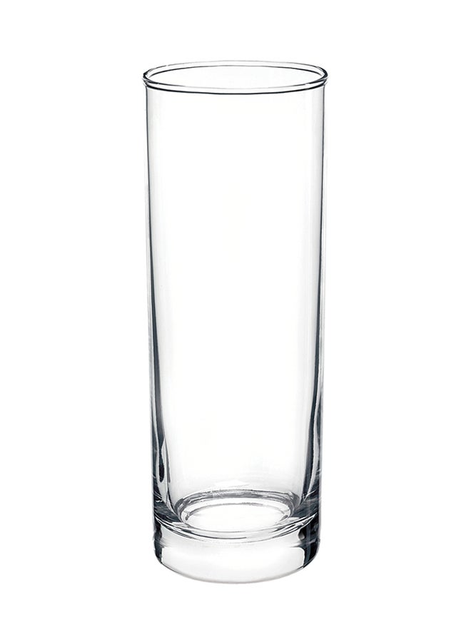 كوب زجاجي طويل من البولي كربونات شفاف - Image 1