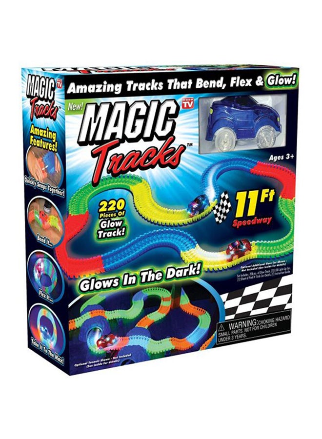 ماجيك تراكس مضمار سباق مذهل بمسارات سحرية من أونتيل، بتصميم مرن وقابل للطي، ويضيء في الظلام - Image 1