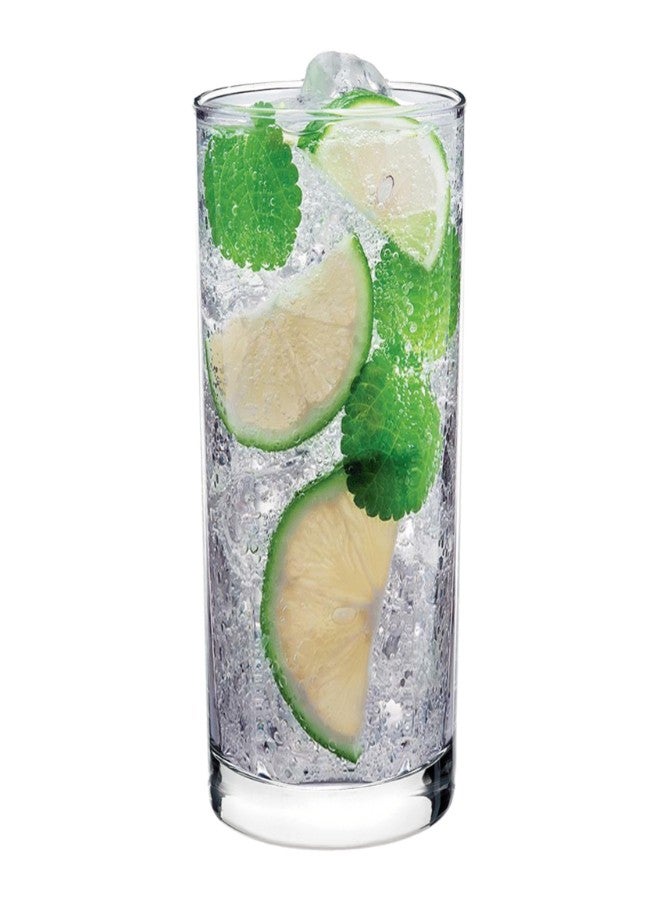 كوب زجاجي طويل من البولي كربونات شفاف - Image 2