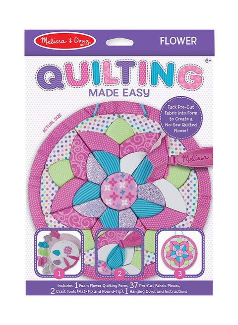 Melissa And Doug Quilting Made Easy - Flower Toy