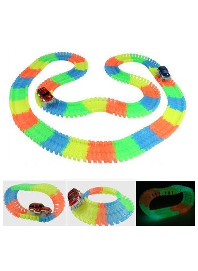 ماجيك تراكس مجموعة مسار سباق تضيء في الظلام من 220 قطعة - Image 2