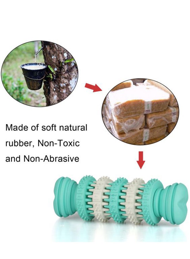 لعبة مضغ بتصميم على شكل أسنان بلون مائي/أبيض مقاس 15 سنتيمتر - Image 2