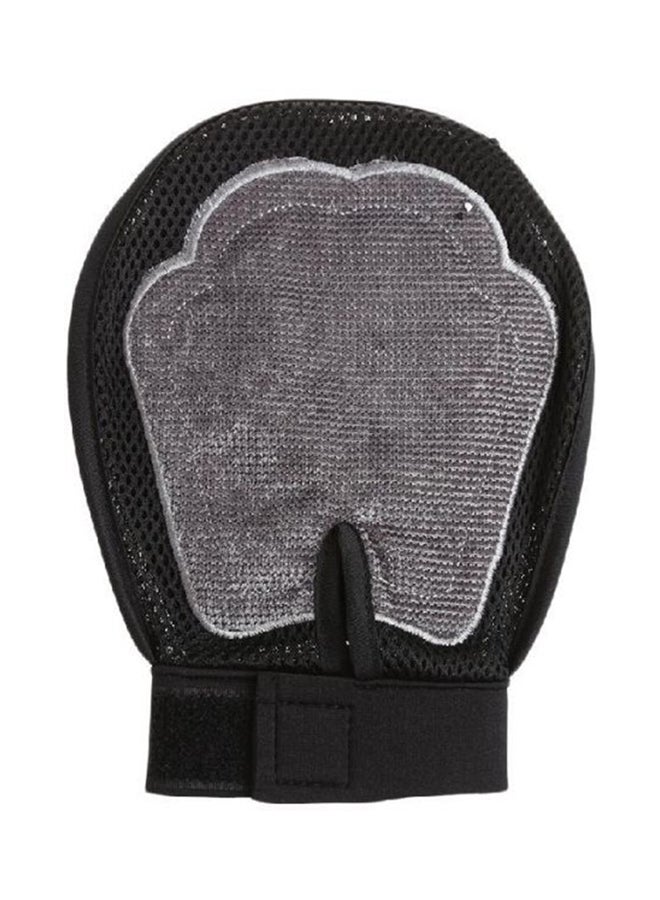 Generic 3-In-1 Pet Grooming Glove Light Blue/Black 22.3 centimeter  - Image 4