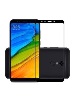 Tempered Glass Screen Protector For Xiaomi Redmi 5 Plus Clear/Black