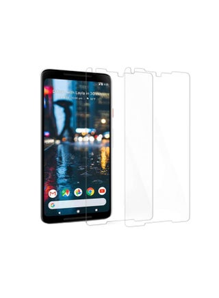 2-Piece Tempered Glass Screen Protector For Google Pixel 2 XL Clear - v1554733538/N23090567A_1