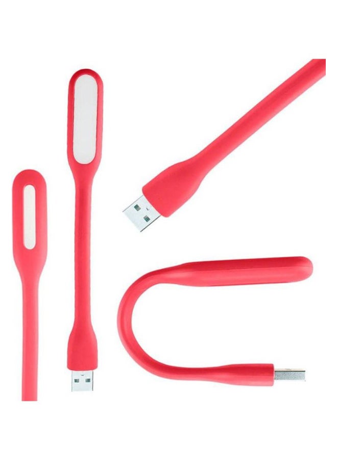 Flexible USB Led Light For Laptop Keyboard Red  - Image 2