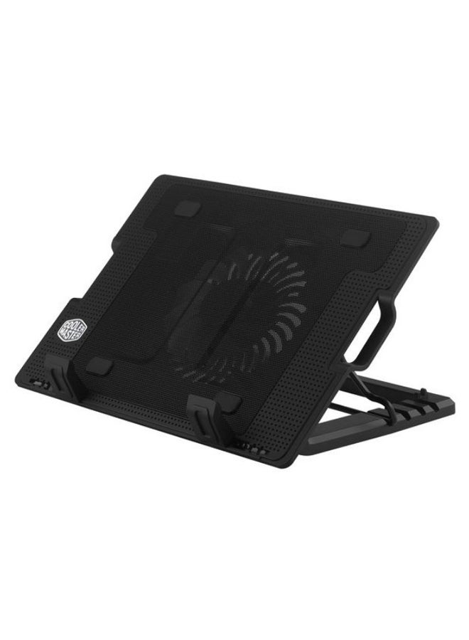 Ergo Stand Dual USB Notebook Stand And Cooling Pad Black  - Image 1