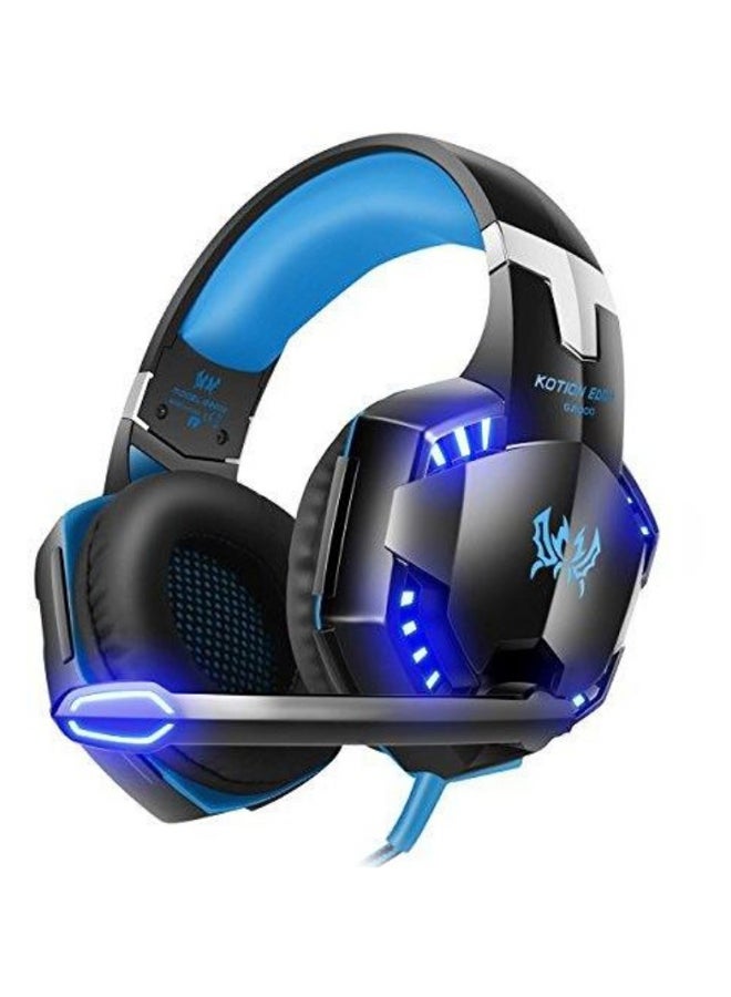 KOTION EACH - Stereo Over-Ear Gaming Wired Headset With Microphone For PS4 /PS5/XOne/XSeries/NSwitch/PC - Image 1