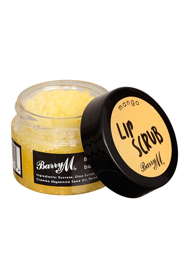 Barry M Cosmetics Lip Scrub Mango 