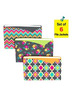 C-Line Pack of 6  Write-On File Jackets Folder 