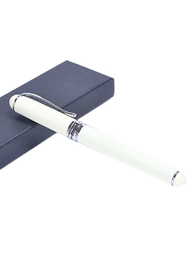 Gullor Jinhao X750 White CT Fountain Pen - Medium Nib