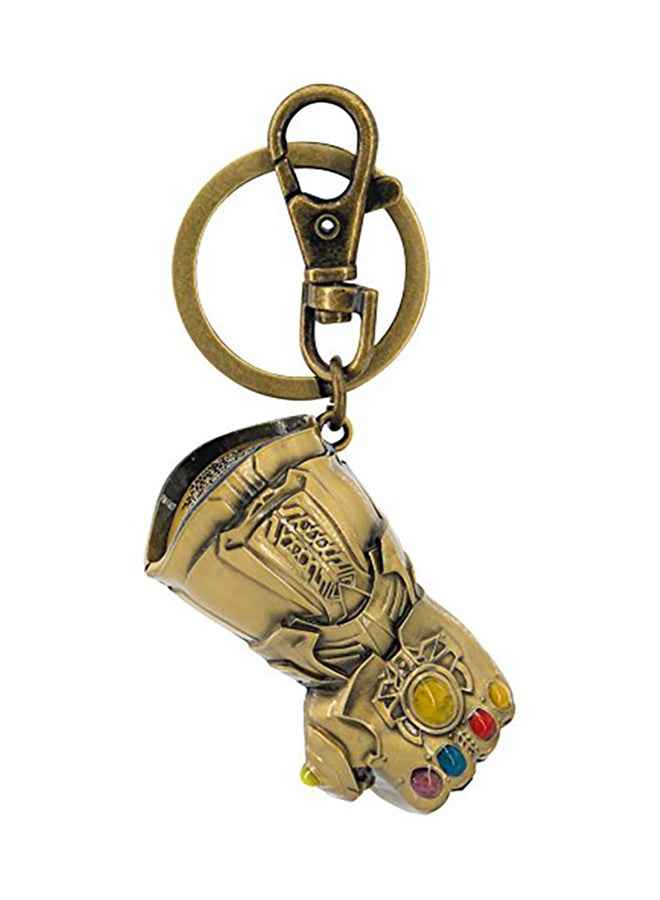 MARVEL Novelty Key Ring Gold/Blue/Red
