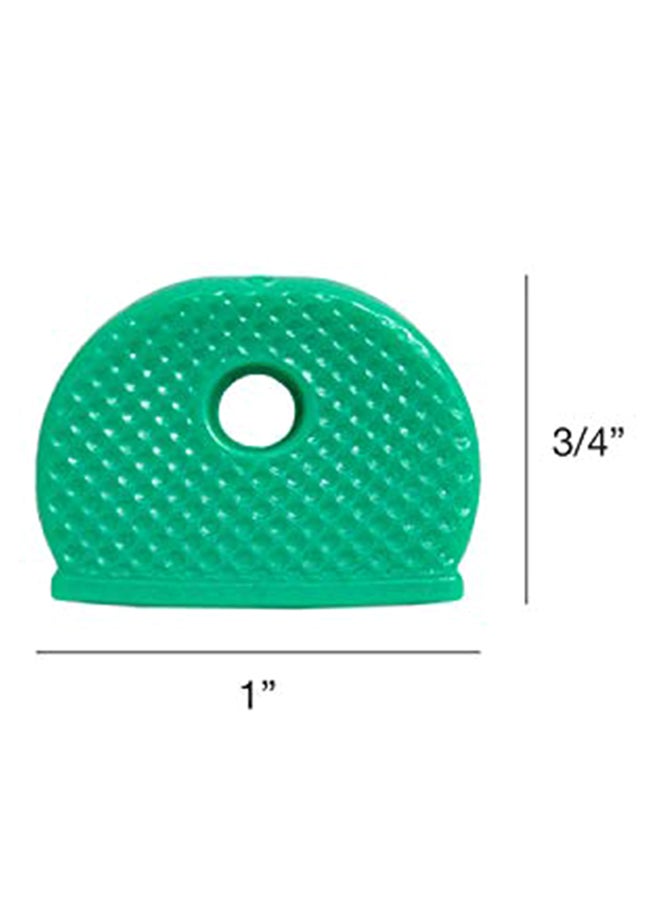 Lucky Line Medium Key Identifier Caps, Standard Size, Assorted Colors, 200 Pack (16500)