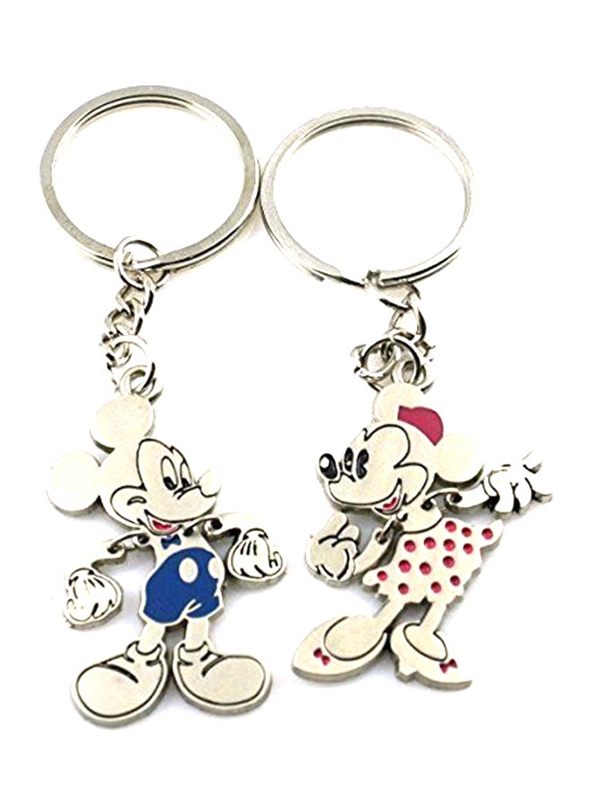 Ifusion - Angelia Disney Lover Mickey Lover His Her Keychain Keyring Couples - Arrow & - Image 1