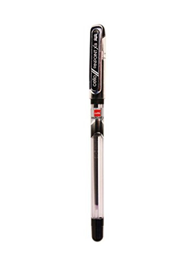 Cello - 10 X Cello Pinpoint Fine Write Ball Point Pen Black Ink 0.5 Mm Tip by Cello Pinpoint - Image 1