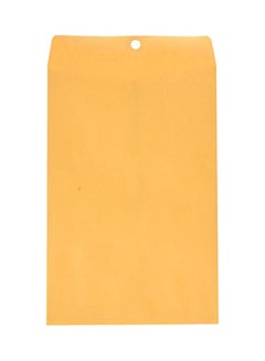 School Smart School Smart Kraft Envelope with Clasp, No 55, 6 x 9 Inches, Pack of 100 
