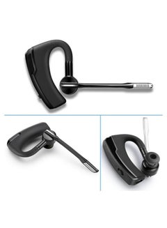 V8 Bluetooth Headset Wireless Headset With Mic Black  - Image 2