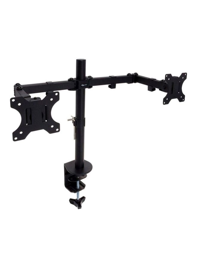 Adjustable Dual Monitor Desk Mount Black - v1554803459/N22125646A_1