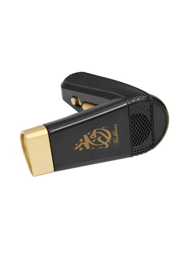 Crony - Portable USB Bukhoor Burner Black/Gold 11.5×5×11.5cm - Image 1