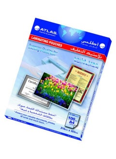 ATLAS A4 Laminating Pouch Clear 