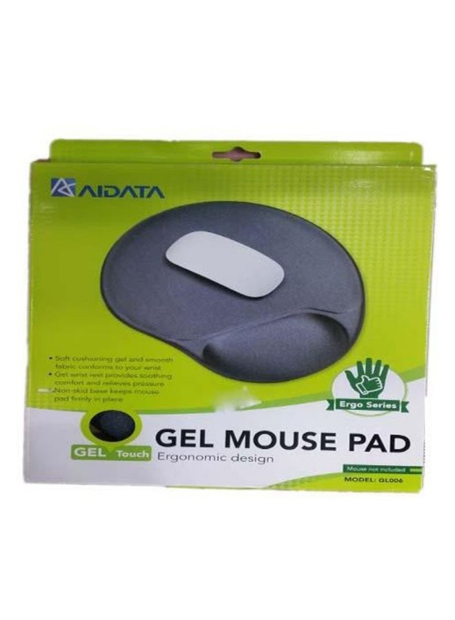 aidata Gel Mouse Pad Black 