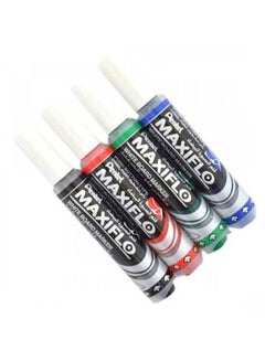 4-Piece Maxiflo Whiteboard Marker Set Multicolour