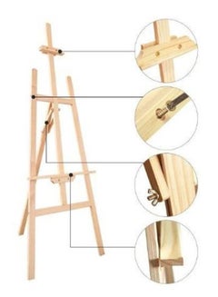 Generic Wooden Sketch Drawing Stand 170cm Beige  - Image 3