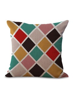 Home Minimalist Pattern Pillowcase Multicolour 45 x 45centimeter
