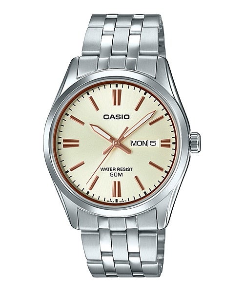CASIO Men's Watch Mtp1335D-9Av - 38 mm - Silver - Image 1
