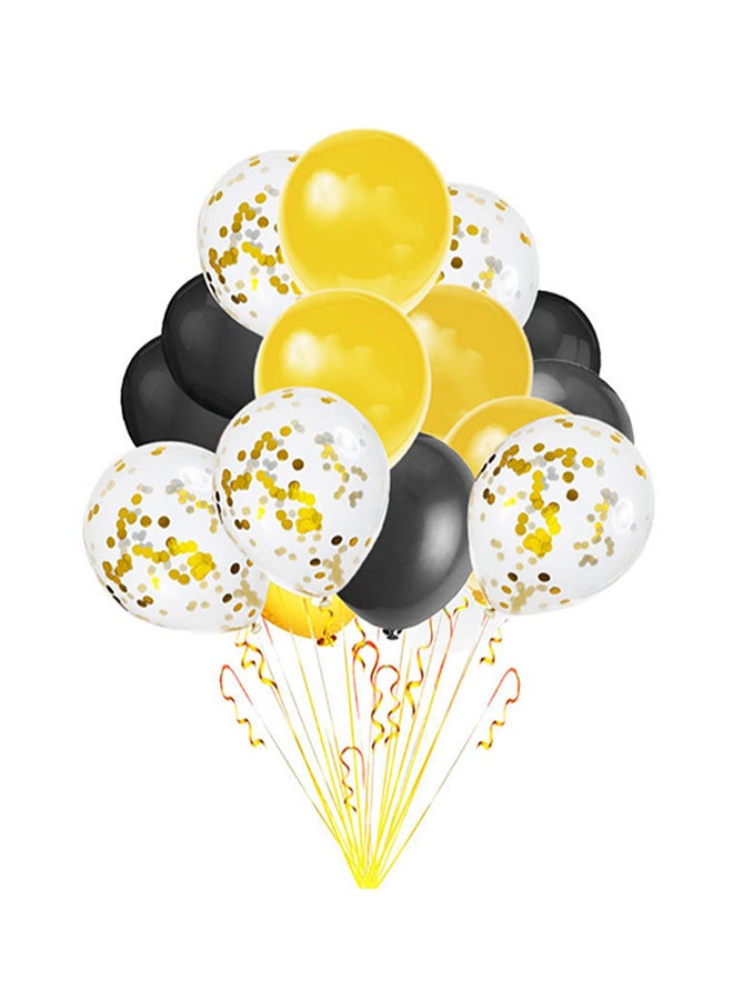 Sharpdo 15-Piece Decorative Party Celebration Balloon Set 20cm