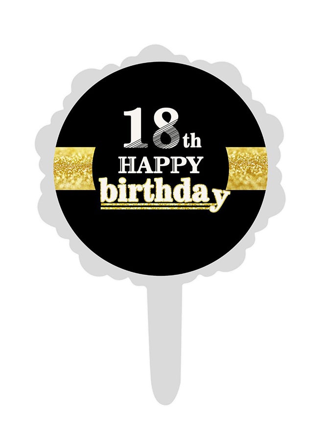 Sharpdo 18th Happy Birthday Party Decoration Balloons 581721028223-5 - Image 1