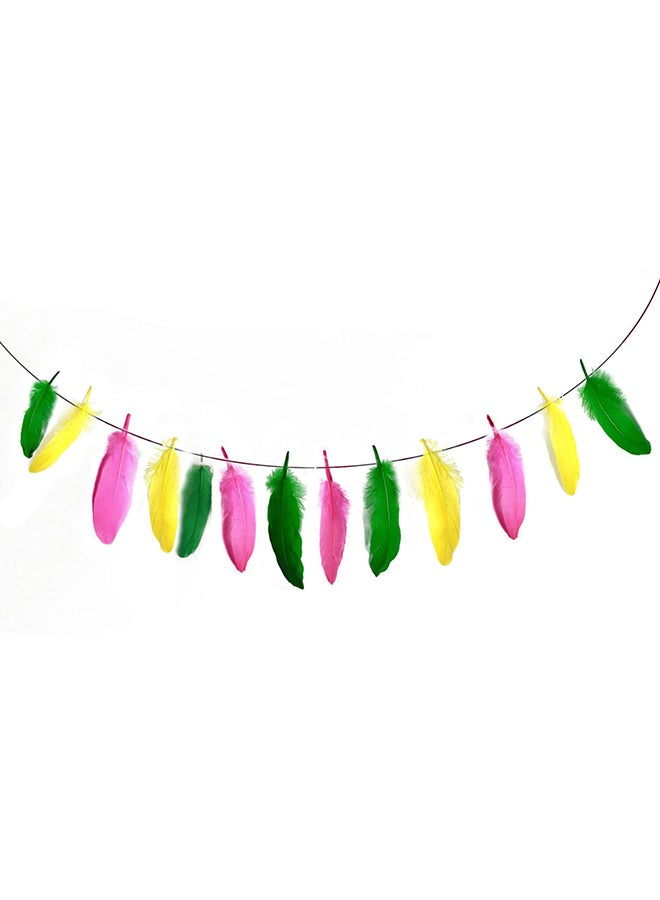 Sharpdo Balloons And Feather Banner Party Decoration Set - Image 2