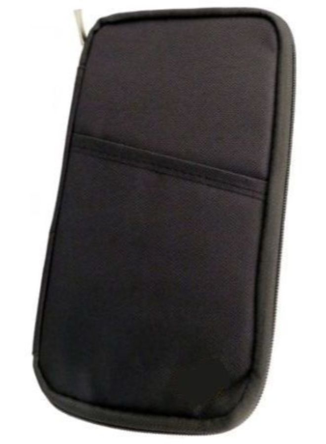 Black Multi Pockets Wallet Purse Holder Case Document Travel Bag For Cell Passport Credit Card Cash  - Image 4