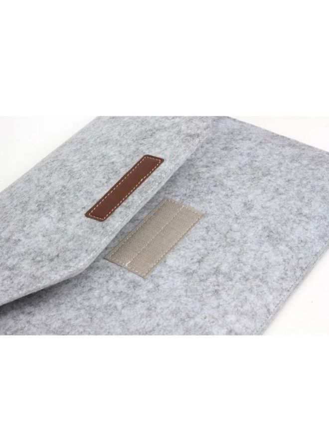 Anti Scratch Soft Sleeve Bag Case For Apple MacBook Air Pro Grey - Image 4