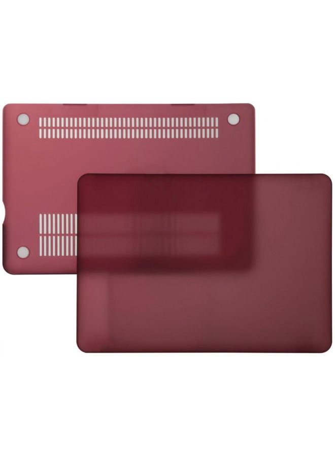 Generic Plastic Hard Case Cover For Apple MacBook Pro 13.3-Inch Red  - Image 3