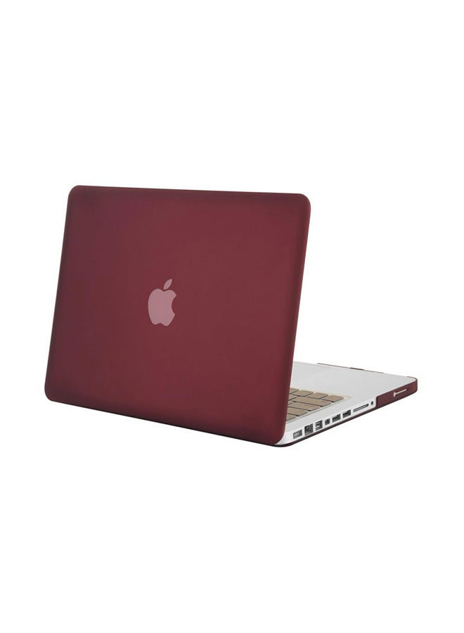 Generic Plastic Hard Case Cover For Apple MacBook Pro 13.3-Inch Red  - Image 1