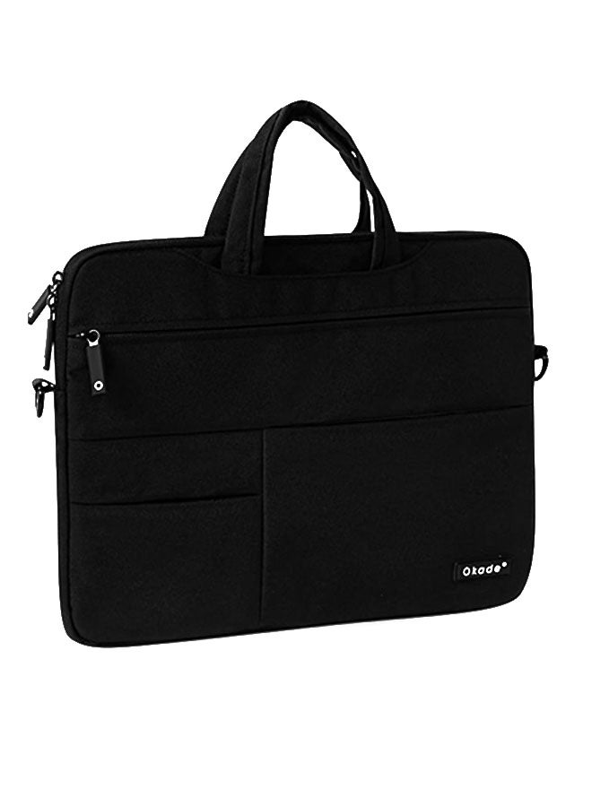 Okade Nylon Soft Sleeve Laptop Case Bag For Apple MacBook Black  - Image 1