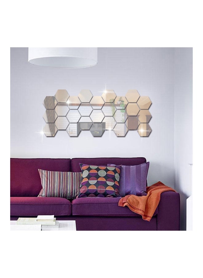 Sharpdo Decorative Wall Art Sticker Silver - Image 2