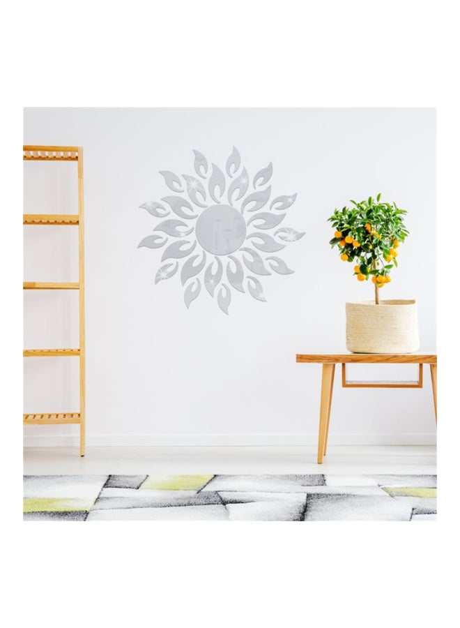 Sharpdo Decorative Wall Art Sticker Silver 50 x 50cm - Image 4