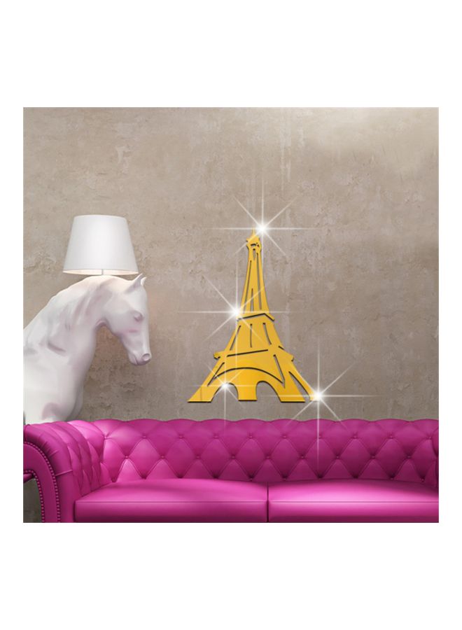 شاربدو ملصق جداري للتزيين ذهبي 40x30سم - Image 4