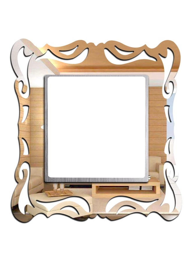 Sharpdo Modern Style Decorative Switch Sticker silver 20 x 20cm - Image 1