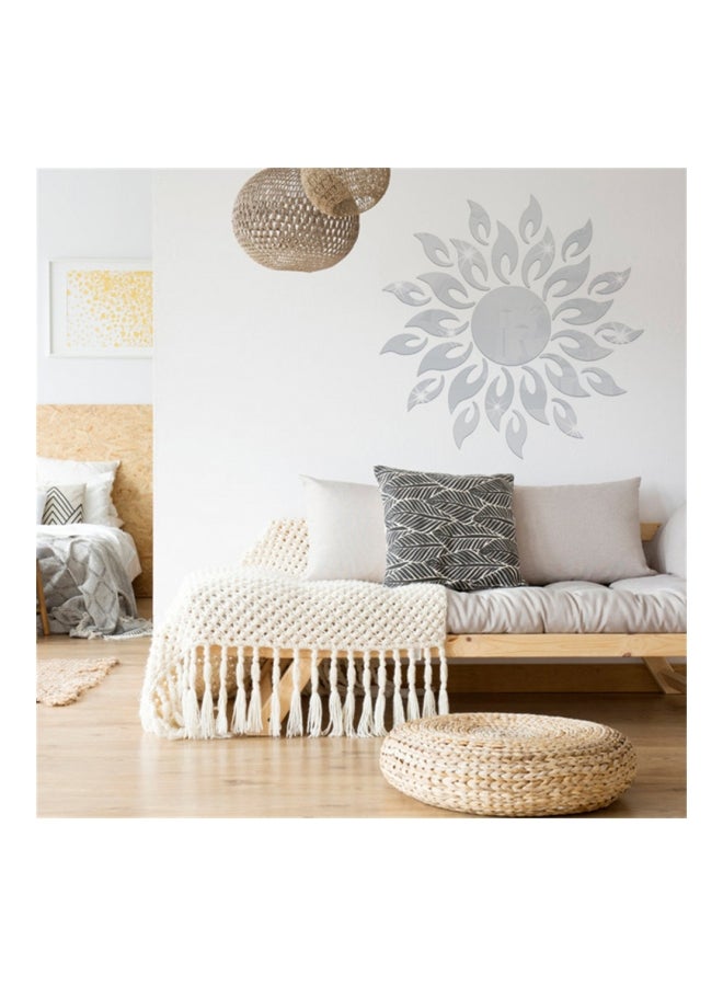 Sharpdo Decorative Wall Art Sticker Silver 50 x 50cm - Image 3