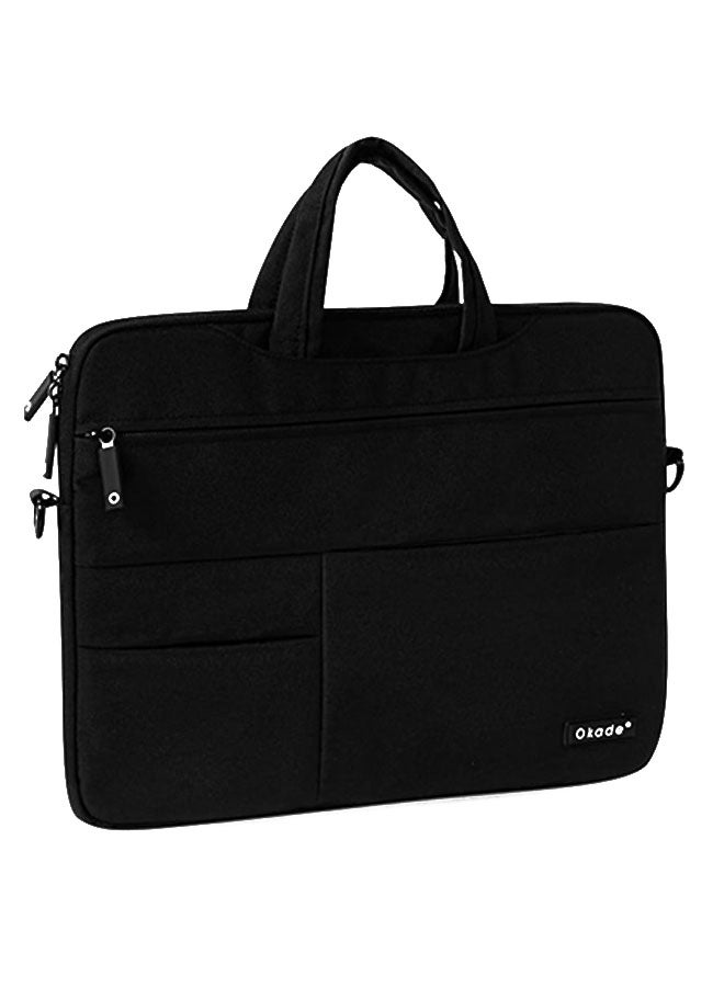 Okade Nylon Soft Sleeve Laptop Case Bag For Apple MacBook Black  - Image 1