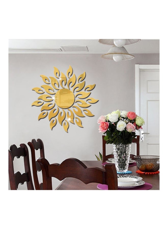 Sharpdo Decorative Wall Art Sticker Gold 50 x 50cm - Image 4